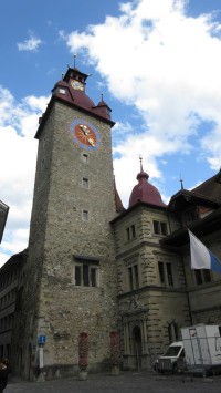 hodinová věž Luzern