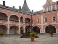 renesanční arkády zámku Sokolov