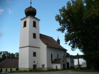 kostel sv. Jana Křtitele v Českém Rudolci