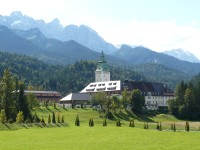 Elmau - alpský zámek (hotel)