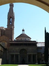 kaple Pazziů u kostela Santa Croce
