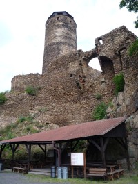 Hasištejn hrad,obec Místo,okr.Chomutov