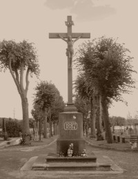 Na Oseckém hřbitově.