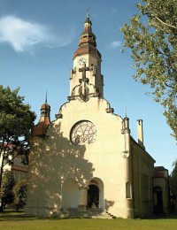 Původní secesní evangelický kostel z r.1899