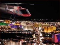 Let helikoptérou nad Las Vegas