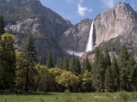 vodopády v Yosemite Valley