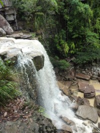 Vodopády nedaleko Bokor Hill Station
