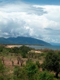 Pobřeží jezera Malawi