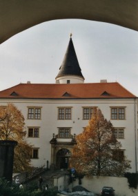 Přerov – Horní náměstí, hradby a zámek (Horní Město)