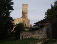 zřícenina hradu Orlík u Humpolce