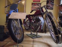 hrad Český Šternberk - muzeum motocyklů