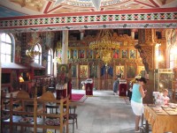 interiér kostela sv. Jana Křtitele