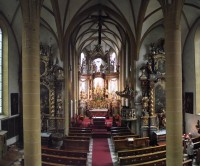 Bad Hofgastein - interiér kostela