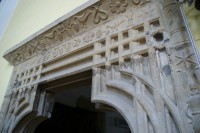 detail renesančního portálu