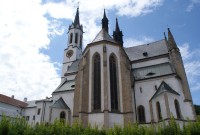 Vyšší Brod - kostel Nanebevzetí Panny Marie