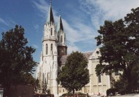 Klosterneuburg – klášterní kostel Narození Panny Marie (Stiftskirche Maria Geburt)