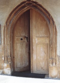 gotický portál