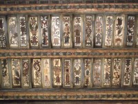 malovaný renesanční strop