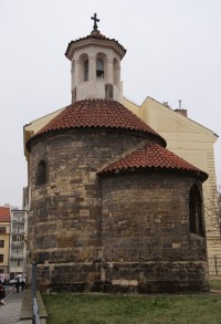 Praha – Nové Město - rotunda sv. Longina (kaple sv. Štěpána)