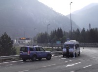 zadržení našeho luxusního autobusu italskou policií