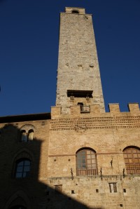 San Gimignano  - věž Rognosa  (La Torre Rognosa)