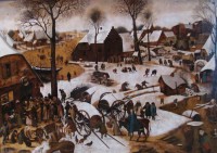 Pieter Bruegel - Betlém