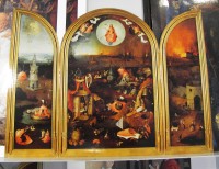 Boschův triptych Poslední soud jsme viděli jen v muzejním shopu