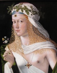 Bartolomeo Veneto aneb i kurtizána jde zobrazit jako bohyně (Flóra)