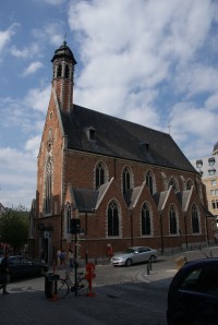 Brusel – kaple Máří Magdalény  (Bruxelles - La chapelle de la Madeleine / Brussel - Magdalenakapel)