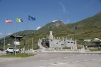 památník Sacrario militare v Passo del Tonale