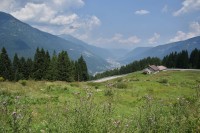 pohled do údolí Val di Sole