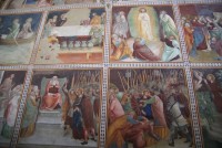 San Gimignano – fresková výzdoba baziliky Nanebevzetí Panny Marie (Duomo, Santa Maria Assunta)