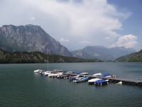 u jezera Lago di Cavedine