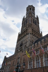 Bruggy – městská zvonice / věž Belfort  (Brugge - Belfort en Hallen)