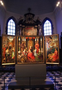 triptych sv. Kateřiny