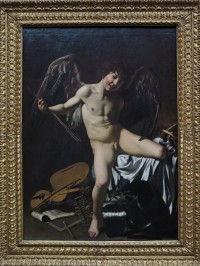 toto je ovšem anděl Caravaggiův