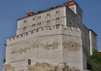 hrad s pozdně gotickým bollwerkem