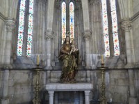 Lisabon – chórové kaple katedrály Sé  (Lisboa - Deambulatório e capelas radiantes da Sé)