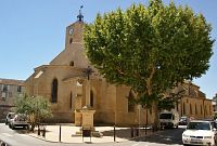 Roquemaure - kostel sv. Jana Křtitele