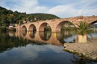 Heidelberg - Starý most  (Karl-Theodor-Brücke, Alte Brücke)