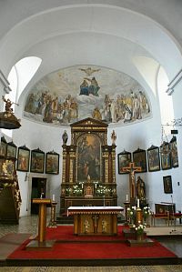 Empirový kostel sv. Františka Serafínského