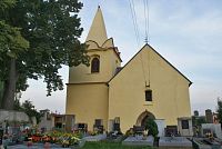 Okřesanač - hřbitovní kostel sv. Bartoloměje