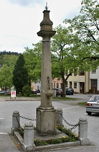 Litschau – pranýř  (Pranger)