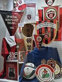 expozice fotbalového Spartaku