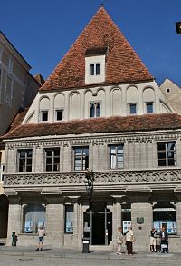 Steyr (Štýr) – gotický dům Bummerlhaus