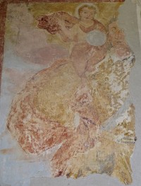 freska na severní stěně