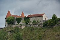 severní část hradu