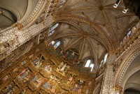 Toledo – katedrála Panny Marie 2 – interiér chrámu, kaple  (Catedral de Santa María)