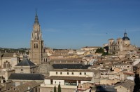 Toledo z hotelové terasy