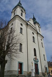 Budišov nad Budišovkou - kostel Nanebevzetí Panny Marie